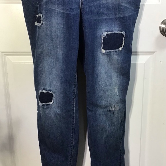 Zanadi Blue Denim Overalls - Picture 3 of 7